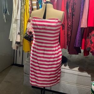 Striped beach dress